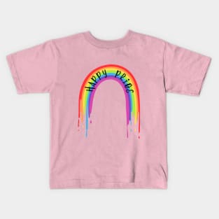 Happy Pride Rainbow Kids T-Shirt